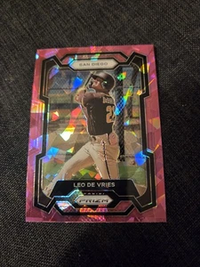 Panini Prizm Prizms Pink Ice #64 Leo De Vries Padres 2024 - Imagen 1 de 2