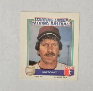 (ITEM D148) MIKE SCHMIDT - 1988 STARTING LINEYP ALL-STAR #19 - Picture 1 of 2