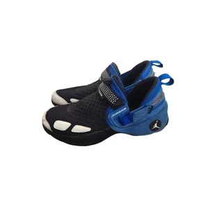 Nike Jordan Air Trunner Black and Electrical Blue with white details Size 11 - Picture 1 of 6