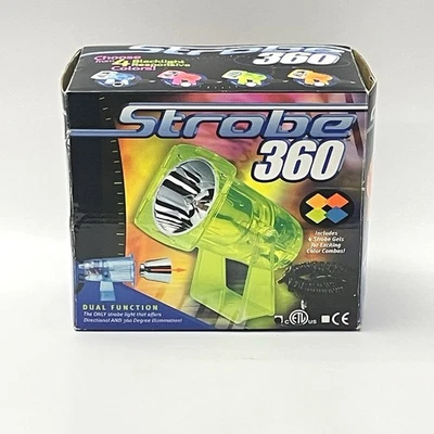 NEW Strobe 360 Flashing Light Dual Function Strobe Light BLUE 4 Diff Colors - Image 1 of 4