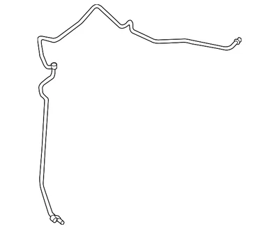 Original OEM 17-19 Nissan Sentra A/C High Side Liquid Line (metal) 92440-4FU0A Foto 1 de 2