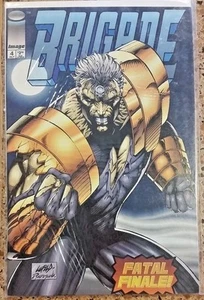 Image Comics Brigade #4 ¡FINAL FATAL DE JULIO! embolsado y embarcado - Imagen 1 de 1