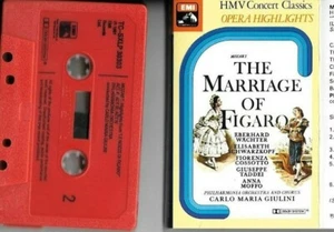 CASSETTE The marriage of Figaro - mozart - opera  HMV concert classics classical - Picture 1 of 2