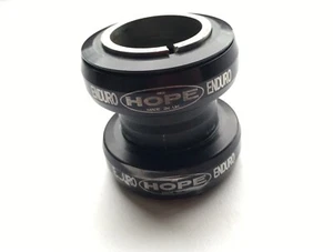 Hope Enduro Headset, 1 1/8” external cups, roller bearings, Retro Anodised black - Picture 1 of 18