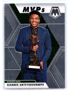 2019 Panini Mosaic Giannis Antetokounmpo #297   MVP  Milwaukee Bucks - Picture 1 of 2