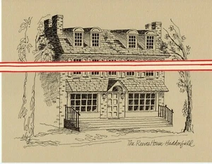 The Reeves House - Haddonfield, New Jersey Print by Tom Shay 1972 - Picture 1 of 1