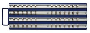 NEW Cornwell Tools 3/8" Socket Tray Blue Holds 52 Sockets CTG444B38