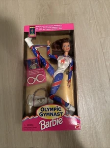 Barbie Olympic Gymnast 1995 Auburn Hair 15125 NIB - Picture 1 of 2