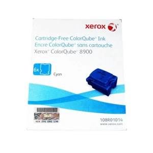Genuine Xerox 8900 6X Cyan ColorQube Solid Ink Toner Cartridges - Picture 1 of 1