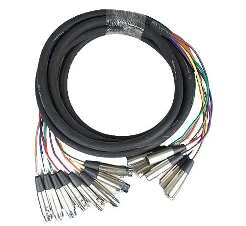 Cable Up SB105  XLRF- XLRM x 8, 16ft (5M) - New Old Stock, Free Shipping - Image 1 of 4