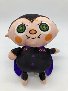 Juguete suave de peluche de peluche Kellytoy 12 pulgadas Halloween vampiro Drácula con capa - Imagen 1 de 5
