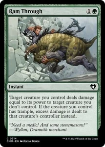 Ram Through FOIL #314 | CMM Commander Masters | MTG | Same Day Shipping! - Picture 1 of 1
