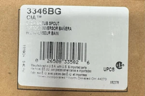 Moen 3346BG CIA Beccuccio Vasca Deviatore con Attacco CC Slip-fit *LEGGI* - Foto 1 di 5