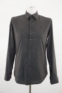 G-Star Herren Freizeithemd Hemd L schwarz Langarm Kentkragen Knopf Regular B822 - Bild 1 von 5