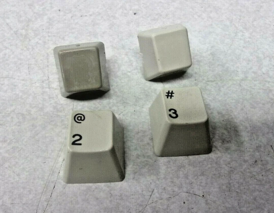 Genuine OEM IBM Model M QWERTY Keycaps, and Keys "Clicky" Keys Keypad  #1 - Image 1 of 3