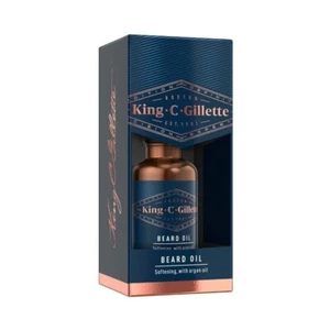 King C. Gillette Beard Oil Argan Jojoba Avocado Macadamia Almond Oils 30ml x 2 - Picture 1 of 4