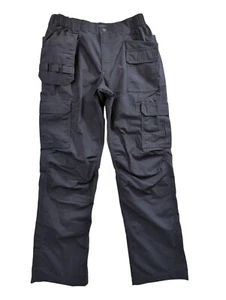 Workwear Outfitters Lands End Cargo Pants Mens 36 Blue Utility Tactical Workwear - Picture 1 of 13