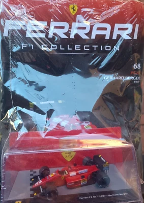 FERRARI F1 COLLECTION - FERRARI F1-87 - 1987 - GERHARD BERGER N#68 - Immagine 1 di 4