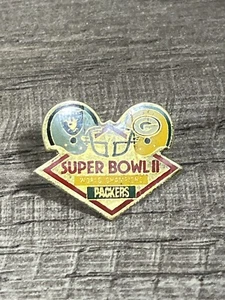 Oakland Raiders GB Green Bay Packers SB Super Bowl II Pin - Bild 1 von 3