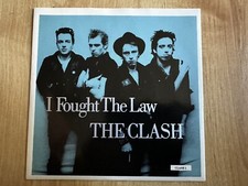 THE CLASH – I Fought The Law 7” vinyl single CBS UK 1988 Unplayed