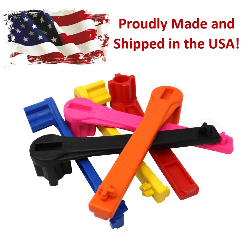 Llave de tambor 4 en 1 tapón 55-30-15 galones barril de agua tuerca tapón enchufe elige un color Foto 1 de 4