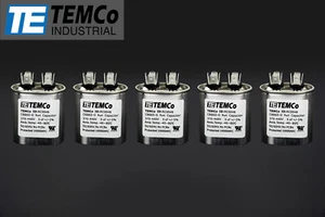 Condensador de funcionamiento ovalado TEMCo 5 uf/MFD 370-440 voltios VAC 50/60 Hz - Lote-5 - Imagen 1 de 3