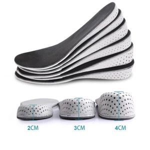Height Taller Elevator For Men Women Winter Shoes Insole Heel Lift Insert Pad - Picture 1 of 12
