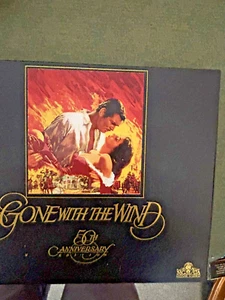 Gone With the Wind VHS 50th anniversary boxed set, certificate, booklet 1989 - Picture 1 of 6