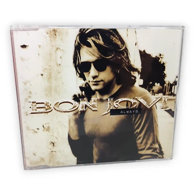 Always Bon Jovi 4 Track Maxi CD Edge Of A Broken Heart Prayer 1994 Music Single - Bild 1 von 3