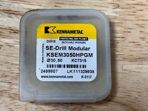 Kennametal Carburo INDEXABLE SE-DRILL MODULAR KSEM3050HPGM INSERTO 21 - Imagen 1 de 4
