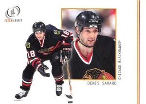 2001 Fleer Legacy #45 Denis Savard Chicago Blackhawks - Picture 1 of 2