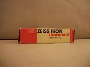 Vintage Zeiss Ikon Ikoblitz 5 Vintage Blitz mit Anleitung und OVP - Bild 1 von 7