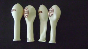 Lionel 3470 Target Balloons- (pkg. of4) white w/red lettering - Picture 1 of 1