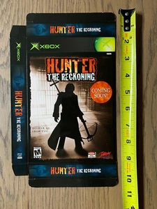 MICROSOFT XBox Promo - HUNTER THE RECKONING - Promotional Display Box - Picture 1 of 2