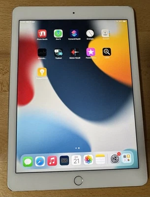 Apple iPad Air 2  2a Generazione 9.7" 32Gb Wi-Fi Tablet  -  Bianco - argento - Immagine 1 di 4