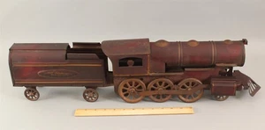 Antico giocattolo Lg anni 20 Dayton Hill Climber acciaio pressato locomotiva treno attrito - Foto 1 di 8