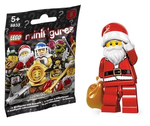 Original LEGO Collectible Minifigures 8833 Serie 8 - Weihnachtsmann - Neu Verpackung - Bild 1 von 1