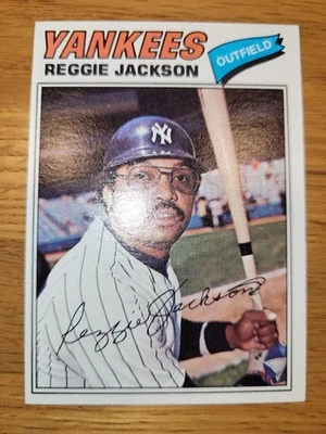 1977 Vintage Topps Burger King #17 Reggie Jackson Yankees EX-NM ENVÍO RÁPIDO GRATUITO Foto 1 de 2