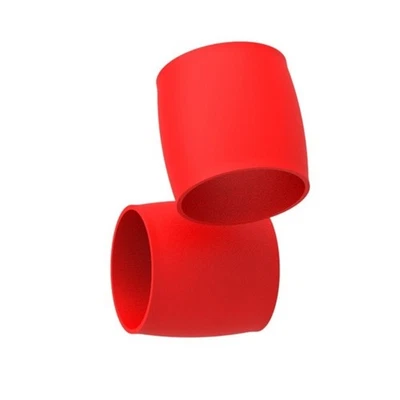 Silicones Bike Handlebars Tape End Clamps Nonslip Grip Cycling Accessory - Image 1 of 4