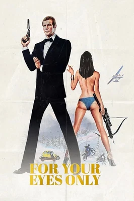 For Your Eyes Only (DVD, Wide, 1981, Roger Moore) *DISC ONLY* NO CASE Foto 1 de 2