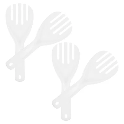  4pcs Plastic Rice Paddle: Rice Serving Spoon - Non-Stick Cooker Spoon Spatula - - Image 1 of 4