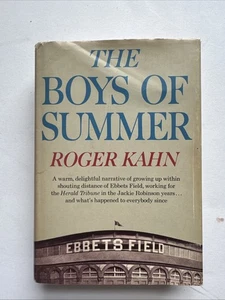 The Boys of Summer by Roger Kahn 1972 Hard Book/Dust Jacket, First Edition - Picture 1 of 10