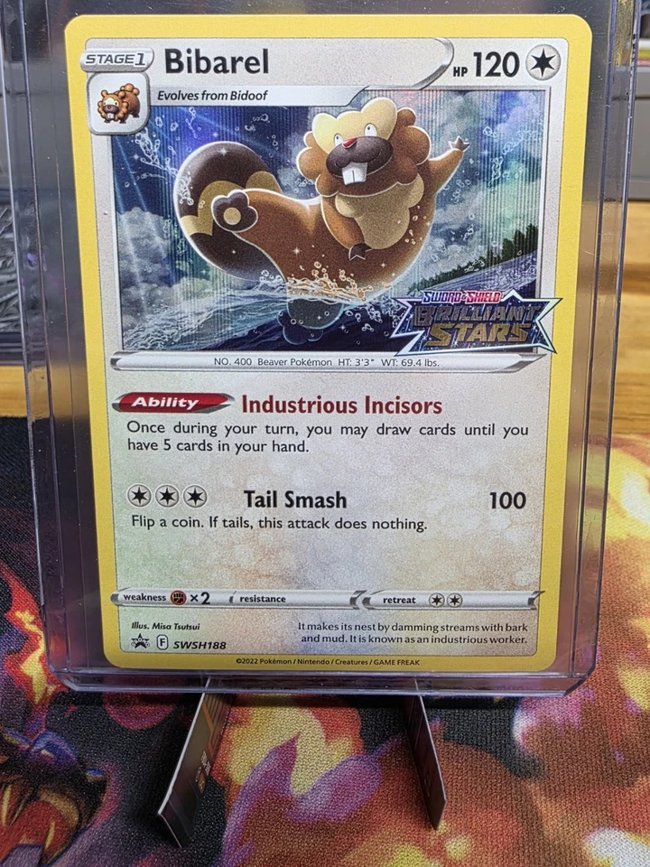 Bibarel SWSH188 SWSH: Sword & Shield Promo Cards Holo - Image 1 of 1