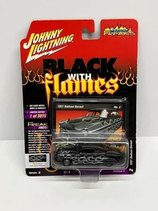 Johnny Lightning Black with Flames 1951 Hudson Hornet limited edition - Picture 1 of 4