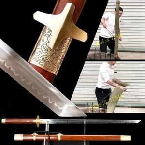 Functional Sword Battle Ready T10Steel Sharp Chinese Tang Dynasty Saber 行云唐刀 DAO - Picture 1 of 11