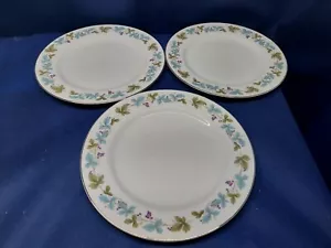 Vintage 1960's Fine China of Japan "VINTAGE" Set/3 Dinner Plates #6701 Retired - Picture 1 of 6