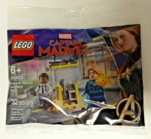 Lego Marvel Capitana Marvel 30453 CAPITÁN MARVEL Y NICK FURY 32 Piezas Edades 6+ - Imagen 1 de 2