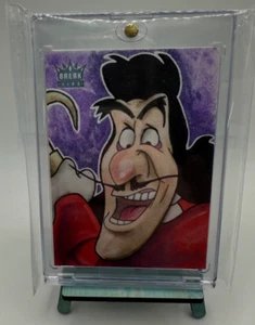 2022 Disney, Captain Hook Break King 1/1 Sketch Card, Artist Keith Farnum - Picture 1 of 7