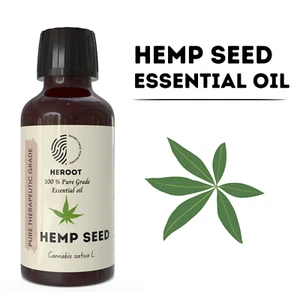 Hemp Seed Essential Oil Premium for Skin Health Hair Care Daily Moisturization - Picture 1 of 7