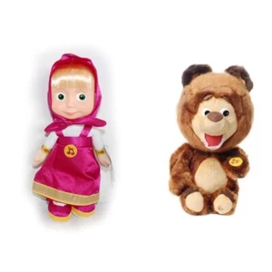 Mascha 29cm und Bär 29cm aus Mascha und der Bär masha i medved and the bear - Bild 1 von 1